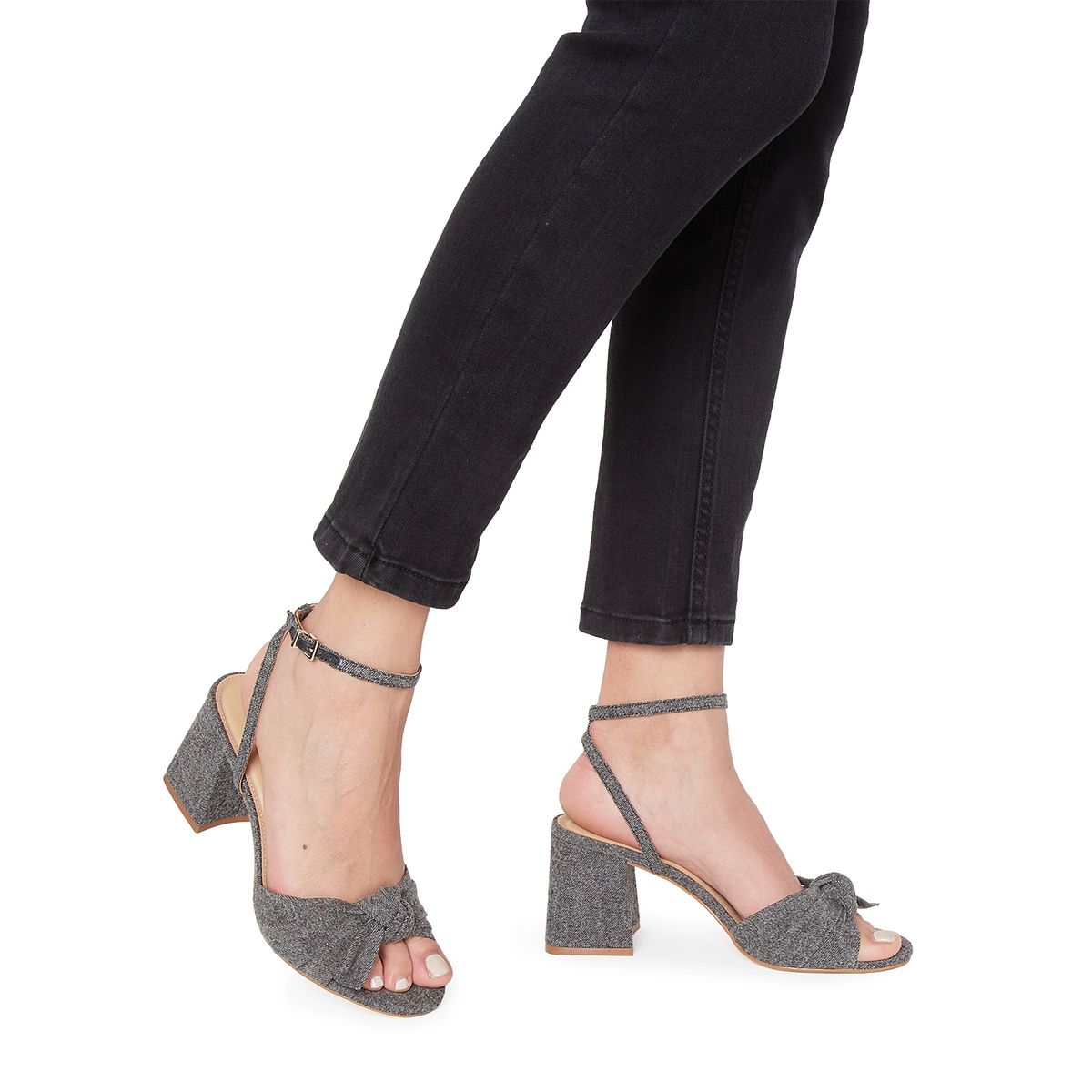 GACEL - Sandalia Mujer Gris Gacel