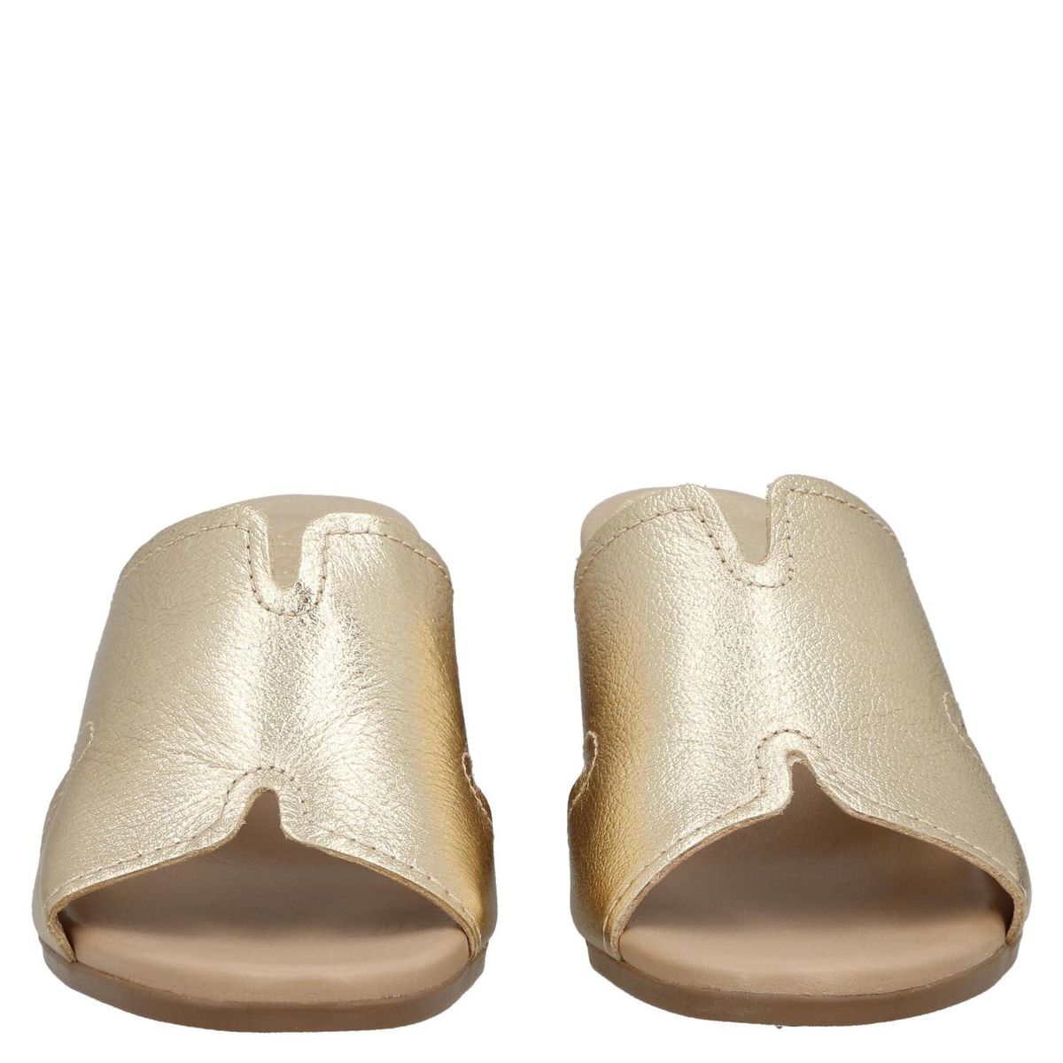 GACEL - Sandalia Mujer Cuero Amarillo Gacel