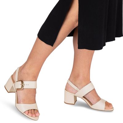 Imagen 2 del producto Sandalia Mujer Cuero Blanco