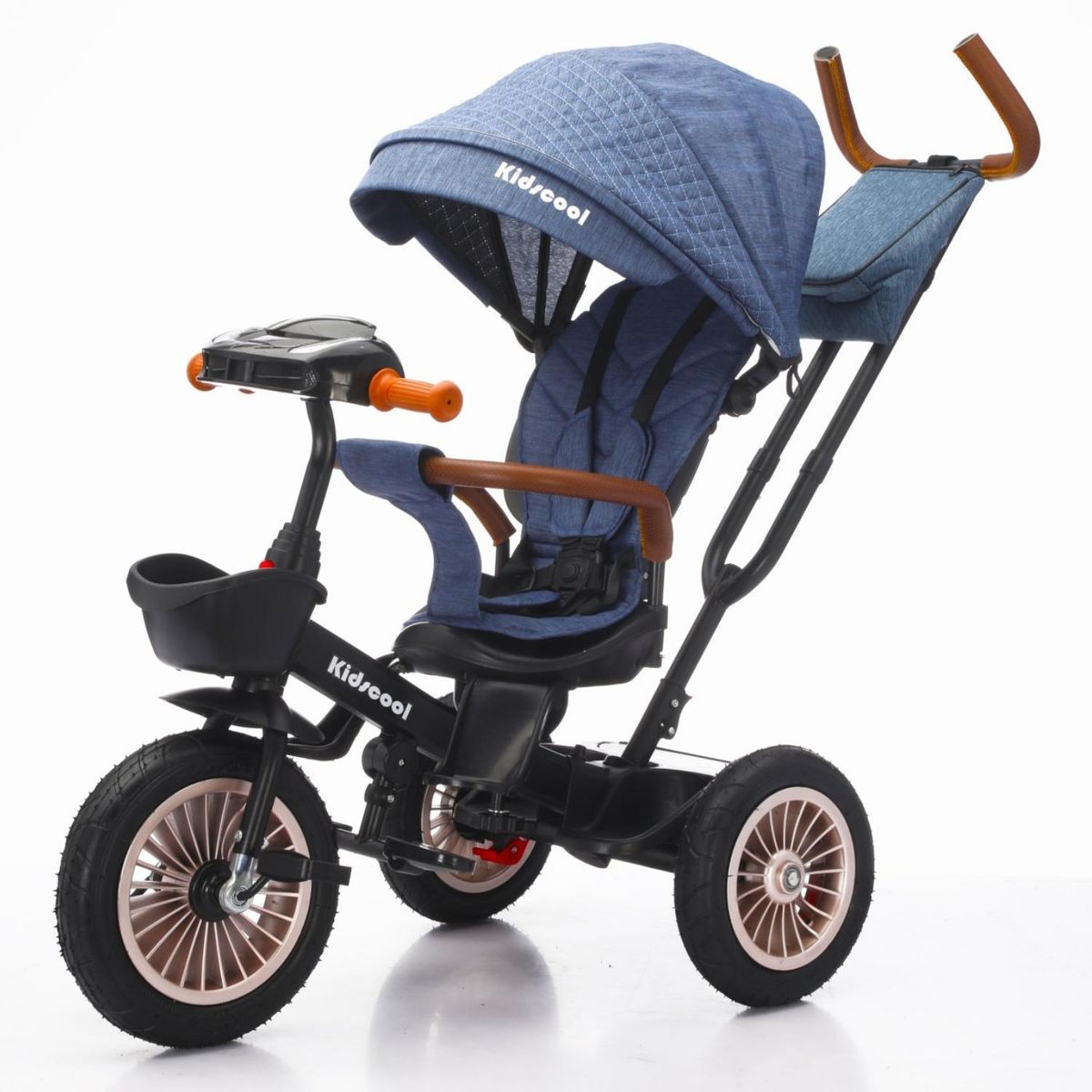 KIDSCOOL - Triciclo Multifuncion Azul Luxor 360 Kidscool