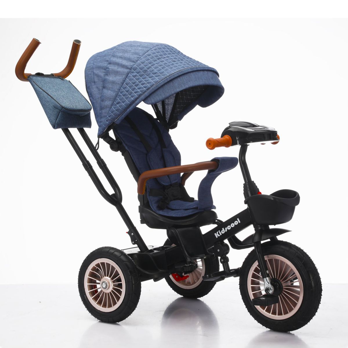 KIDSCOOL - Triciclo Multifuncion Azul Luxor 360 Kidscool