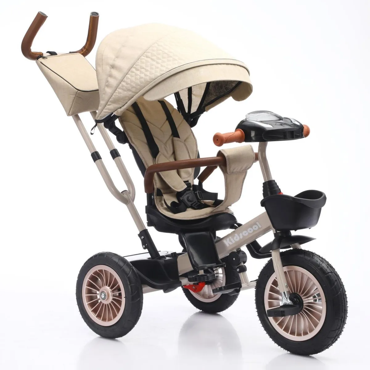 KIDSCOOL - Triciclo Multifuncion Beige Luxor 360 Kidscool