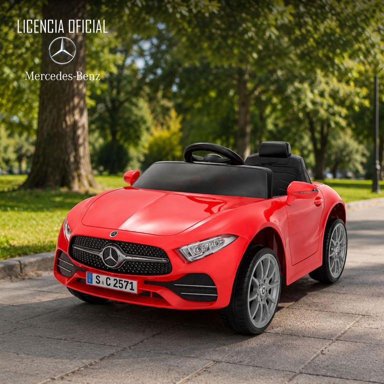 Auto a Batería Rojo Mercedes Benz Cls350 12v 2Motores