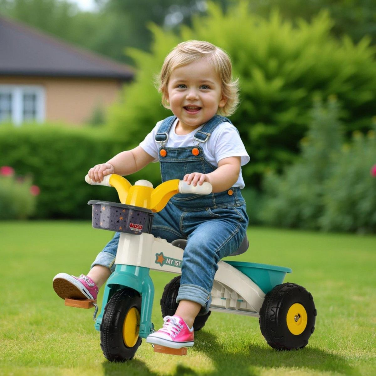 KIDS COOL - Mi Primer Triciclo Verde Kids Cool