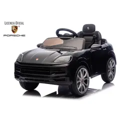 KIDS COOL - Auto A Bateria Negro Porsche Ca