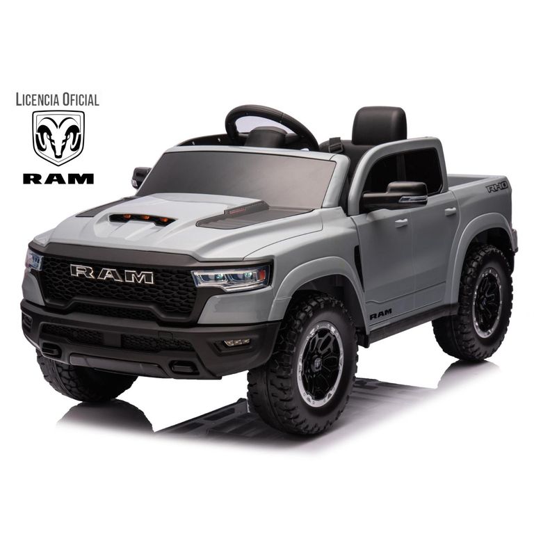 Camioneta Gris Ram 1500Rho Sup Kids Cool