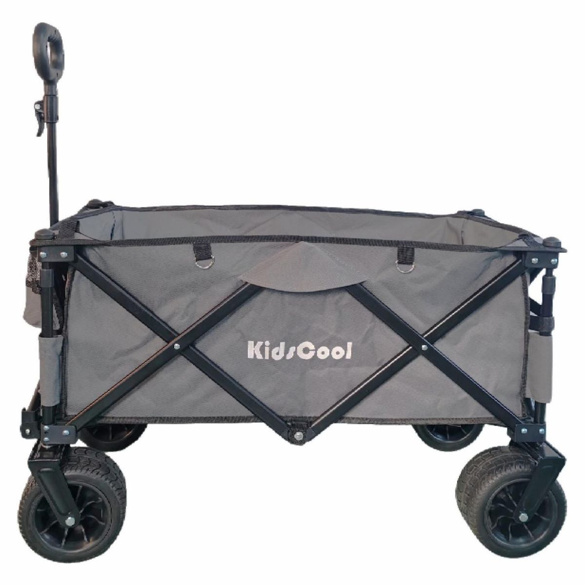 KIDS COOL - Carro Wagon Gris Plegable Kids Cool