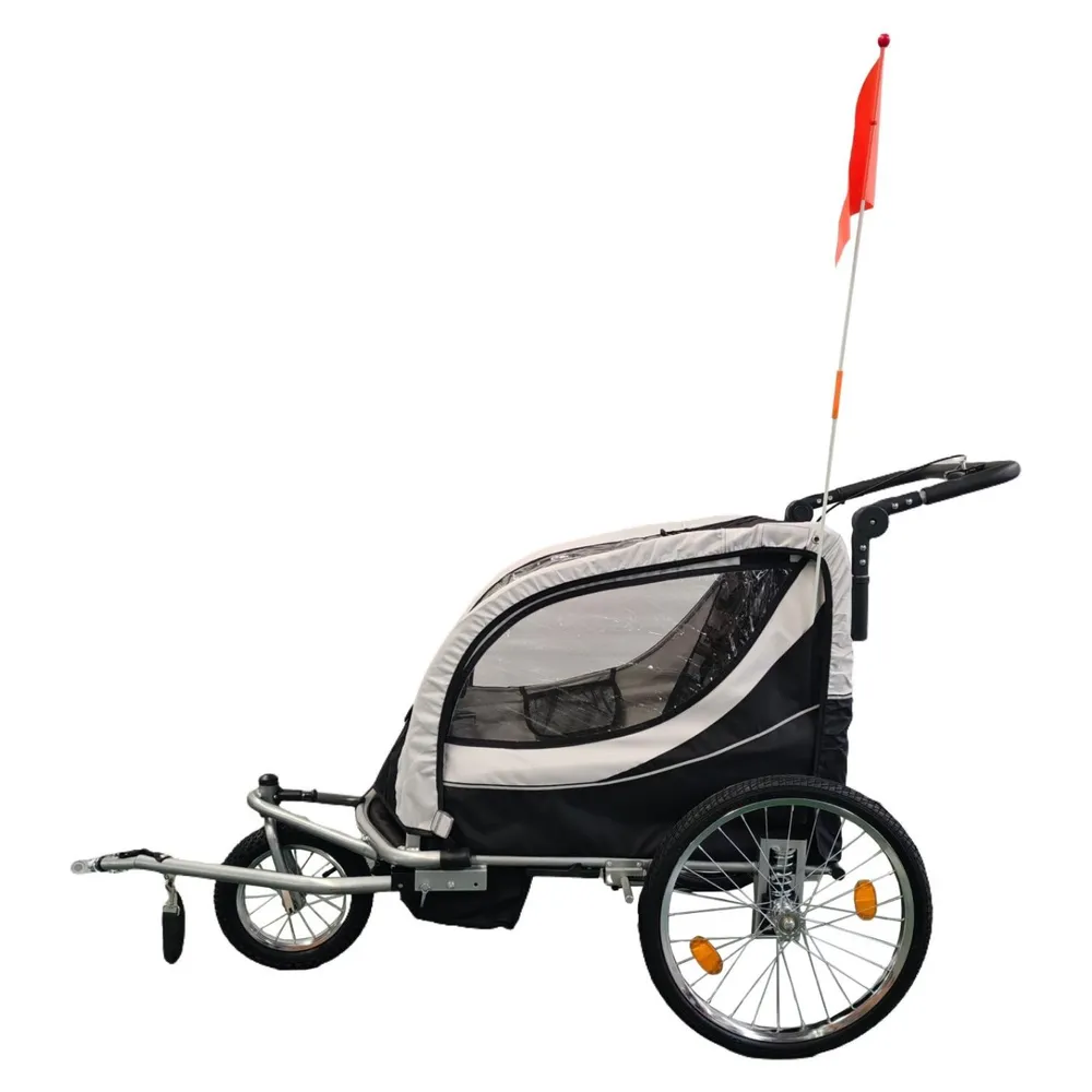 Carro Jogger Negro Baby Trailer Kids Cool, foto 3