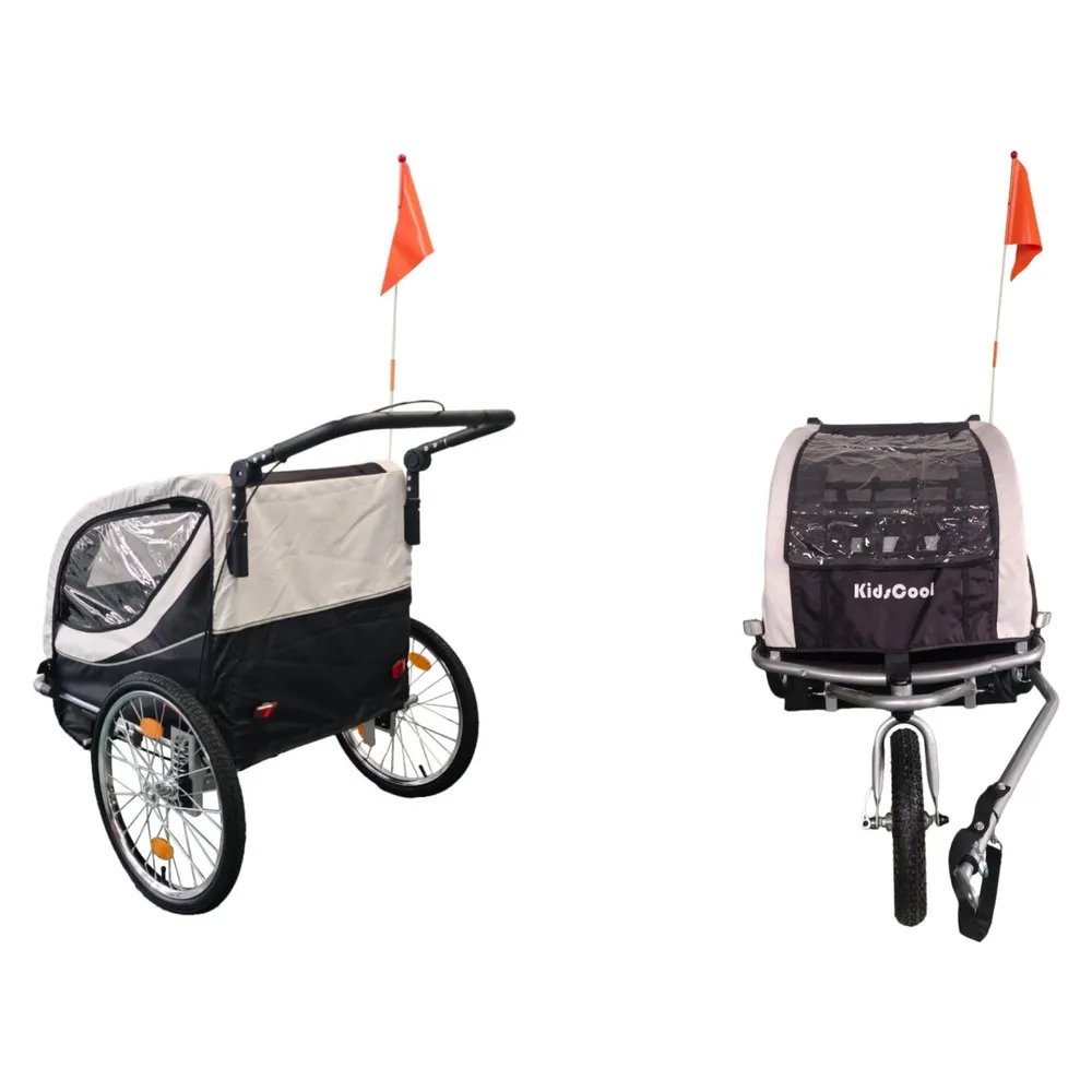 Carro Jogger Negro Baby Trailer Kids Cool, foto 4