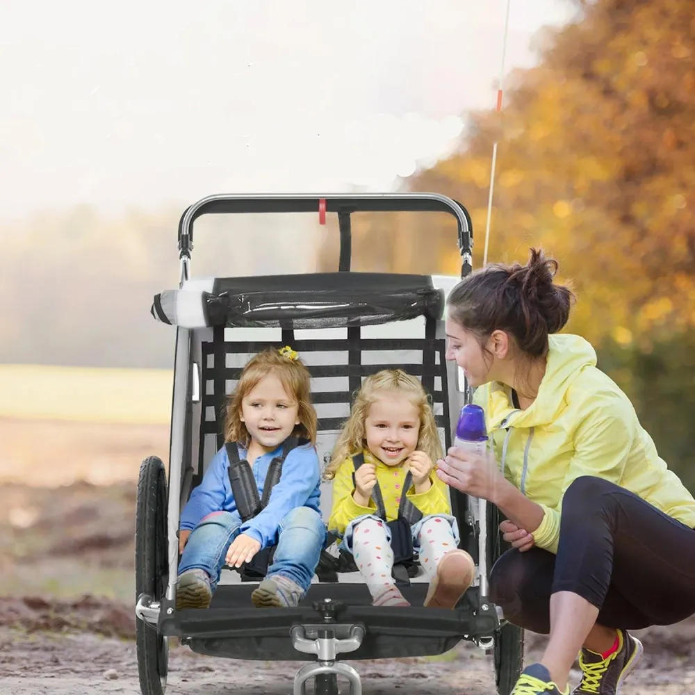 Carro Jogger Negro Baby Trailer Kids Cool, foto 5