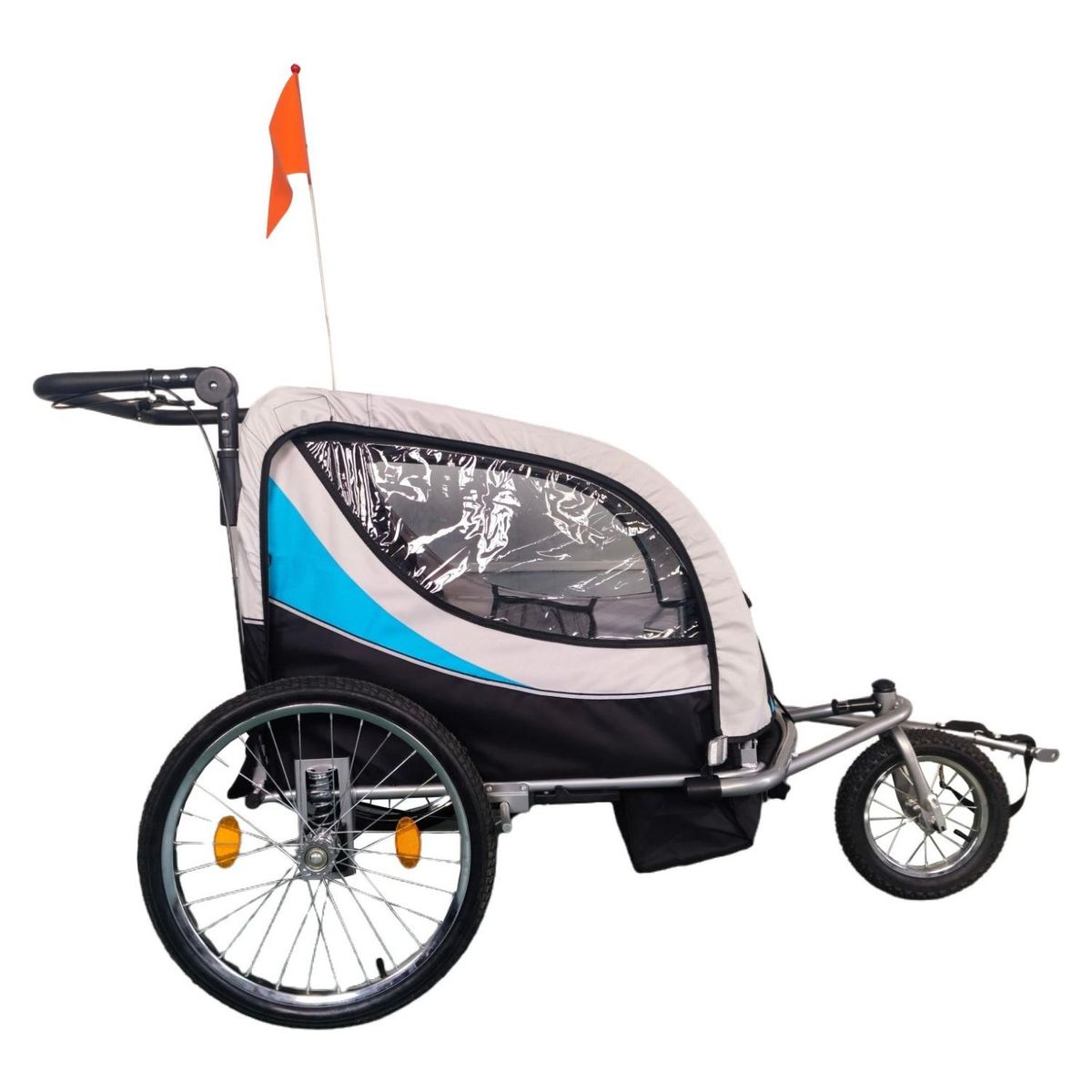 KIDS COOL - Carro Jogger Azul Baby Trailer Kids Cool