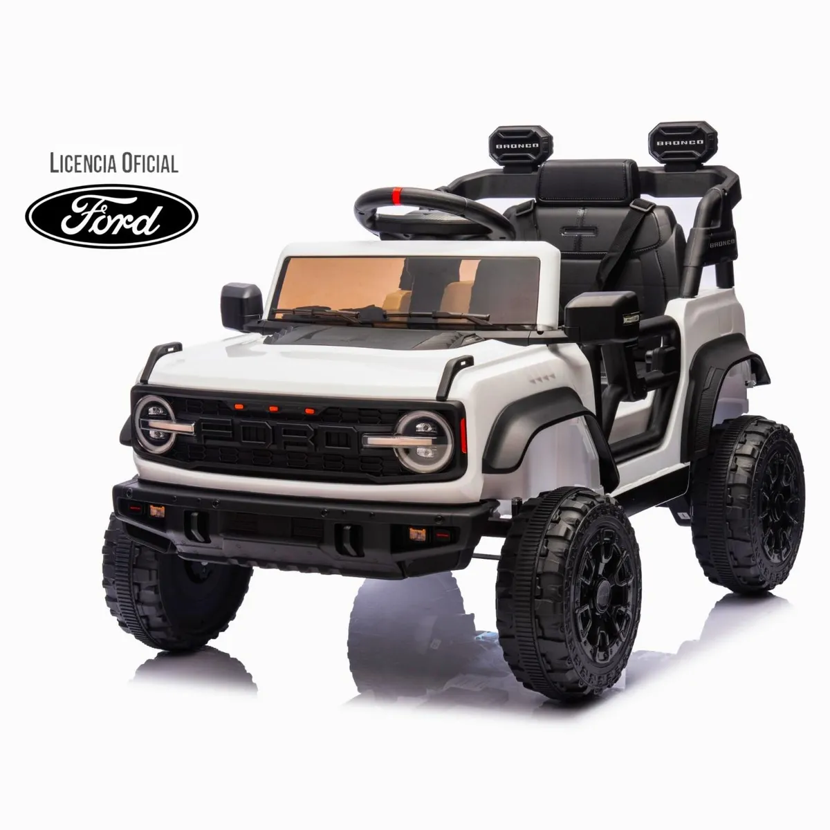 KIDS COOL - Camioneta Blanco Ford Bronco Rap Kids Cool