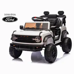 KIDS COOL - Camioneta Blanco Ford Bronco Rap