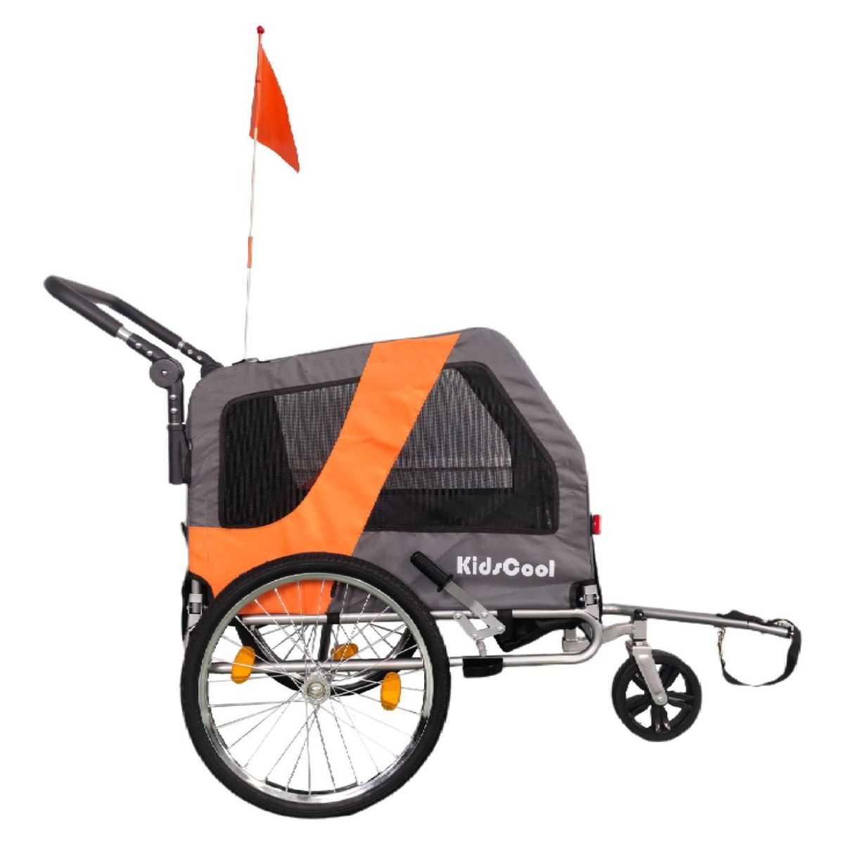 KIDS COOL - Carro Jogger Gris Baby Trail Kids Cool