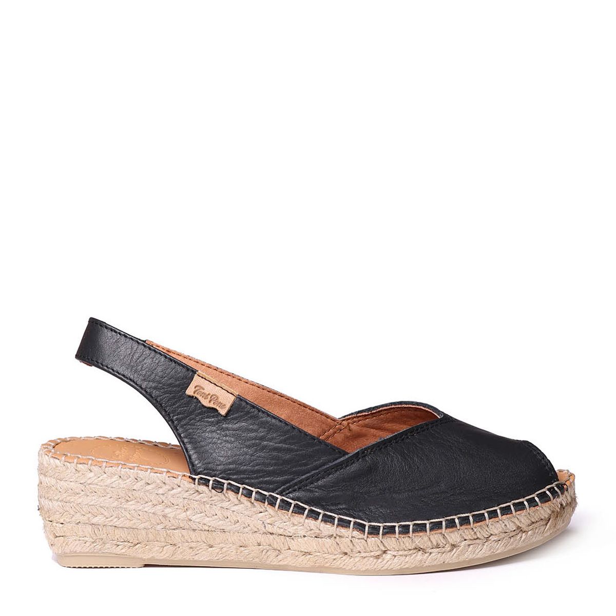TONI PONS - Alpargata Mujer Negro Toni Pons