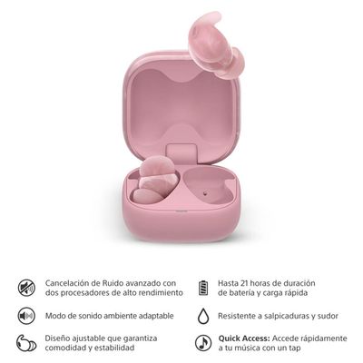 Imagen 2 del producto Audífonos In-Ear Bluetooth WF-LS910 Rosado