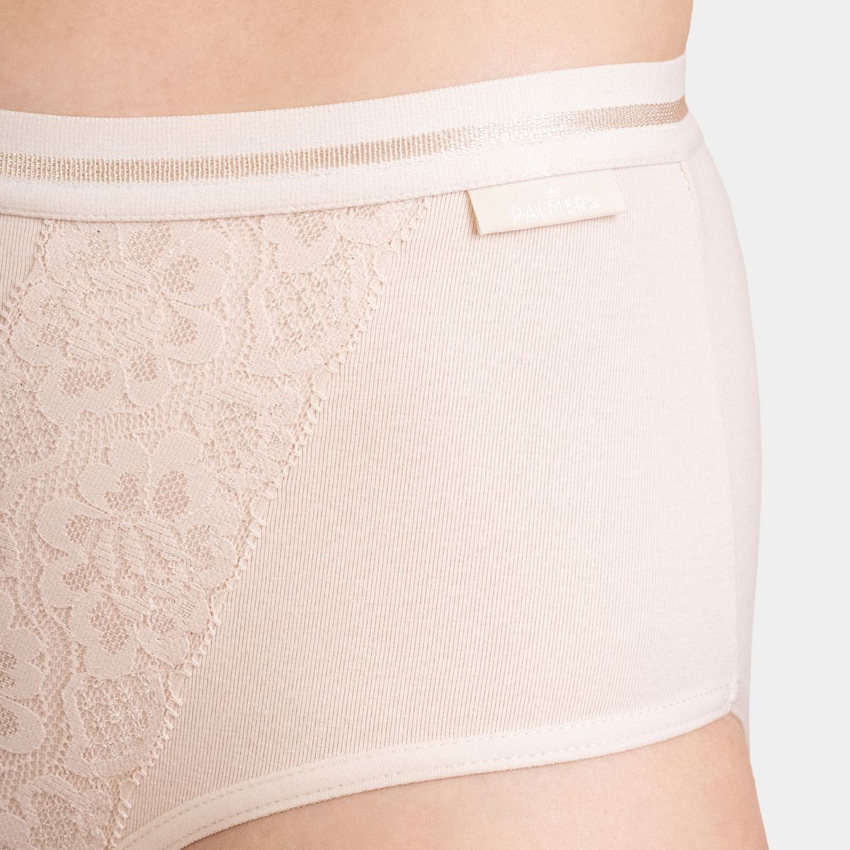 PALMERS - Pack 3 Hikini Algodón Con Encaje Mujer Palmers