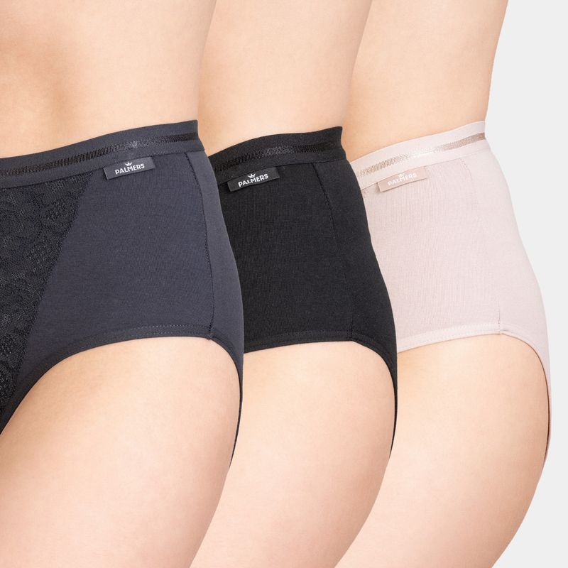 PALMERS - Pack De 3 Pantaletas Mujer Algodón Palmers