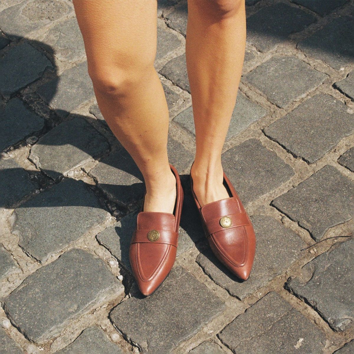 OPARD - Mocasín Mujer Cuero Café Opard