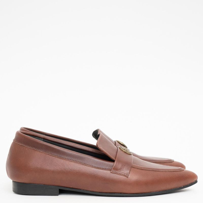 OPARD - Mocasin Mujer Cuero Café Opard