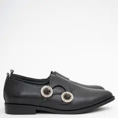 OPARD - Mocasin Mujer Cuero Negro