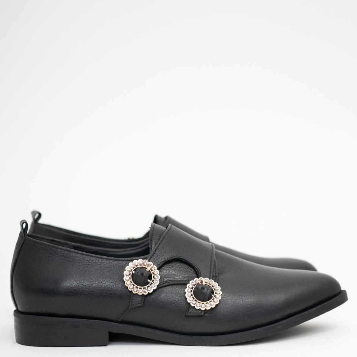 OPARD - Mocasín Mujer Cuero Negro Opard
