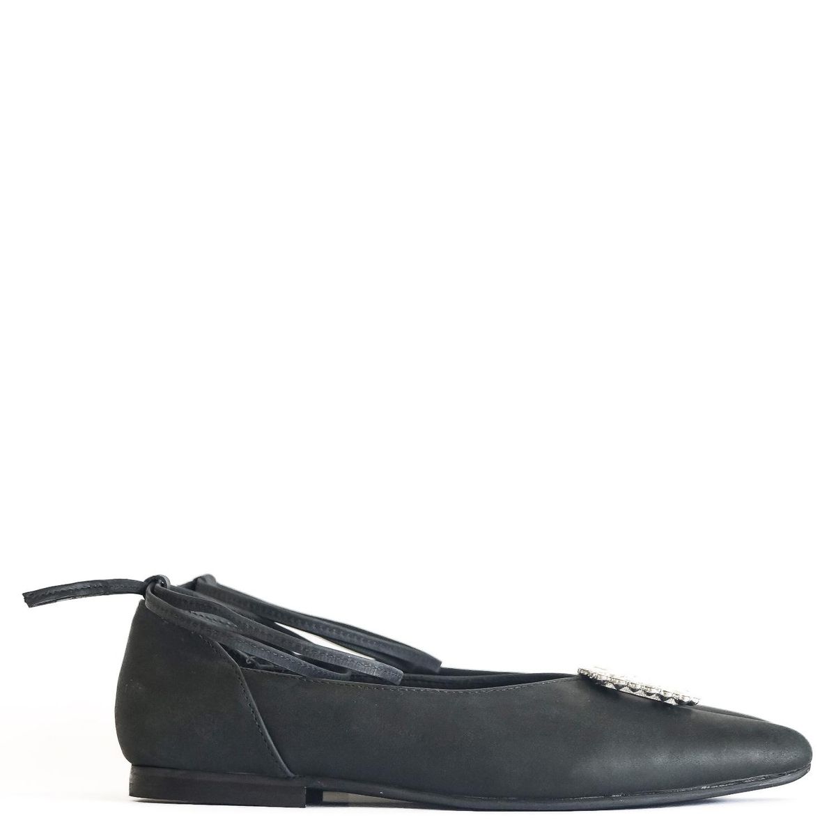 OPARD - Ballerina Mujer Cuero Negro Opard