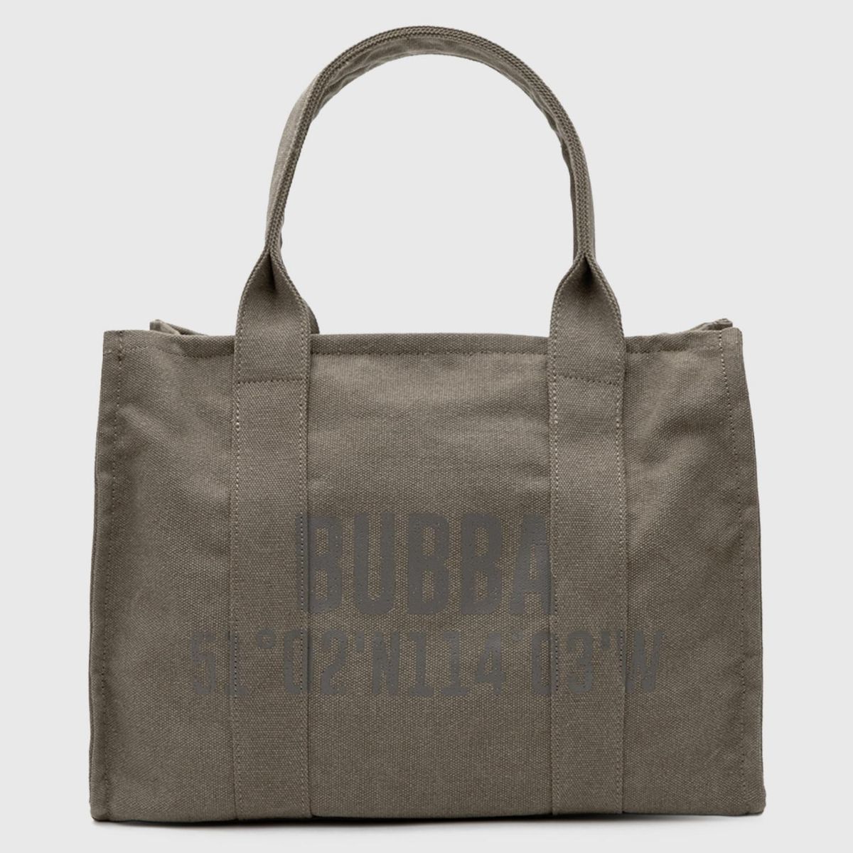 BUBBA - Tote Canvas Green Mujer Bubba Bag