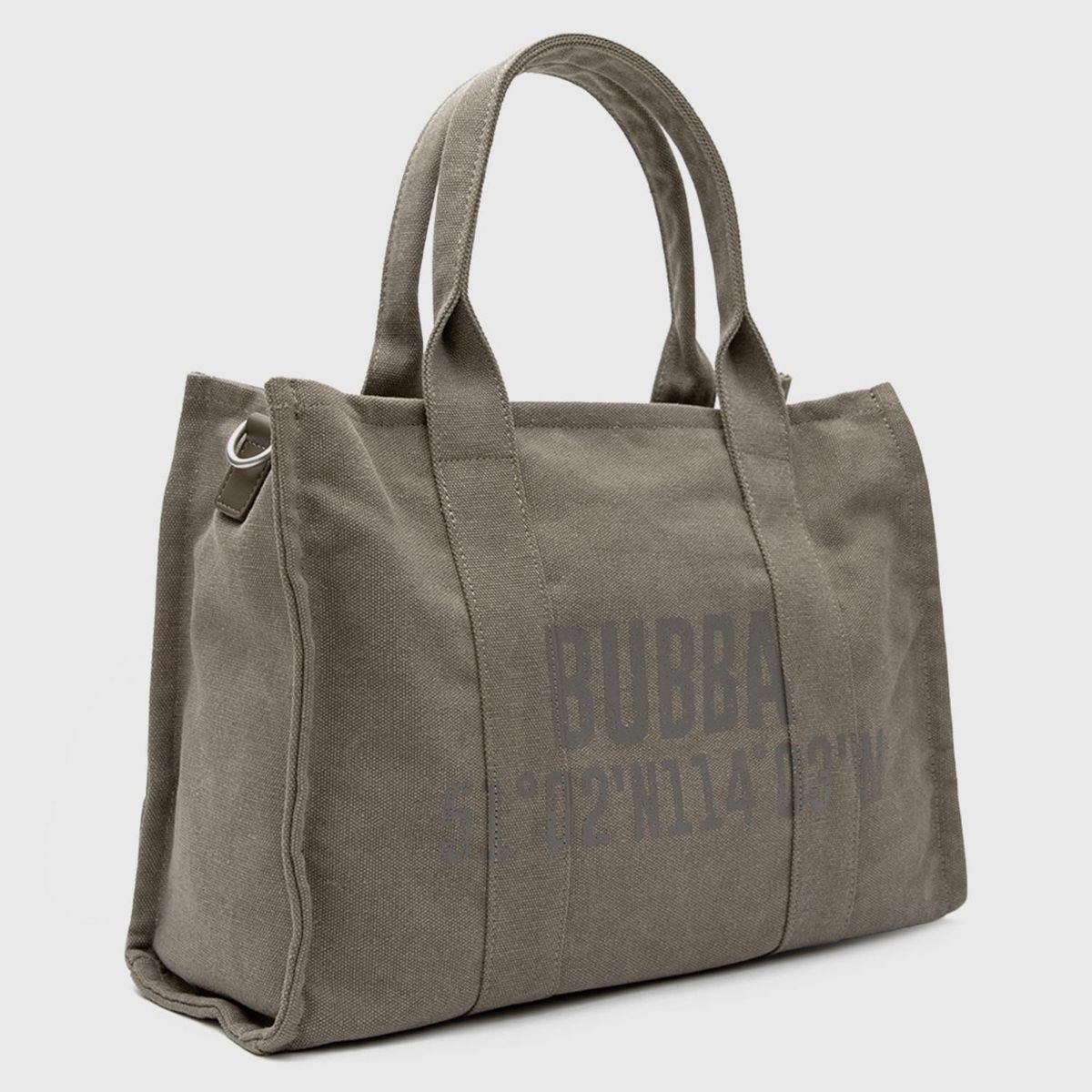BUBBA - Tote Canvas Green Mujer Bubba Bag