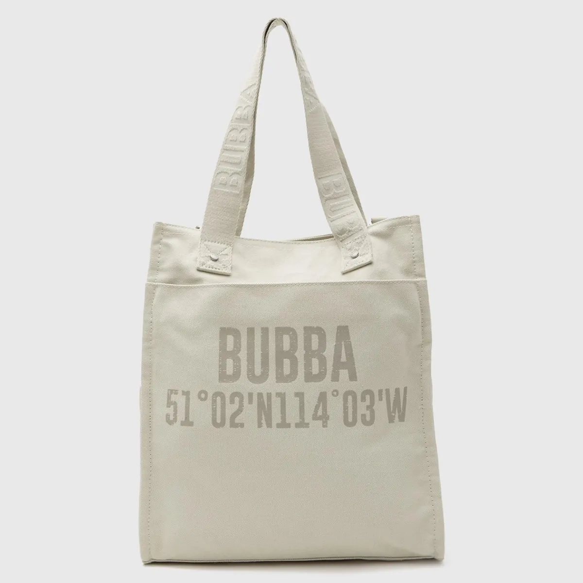 BUBBA - Cartera Long Tote Canvas Beige