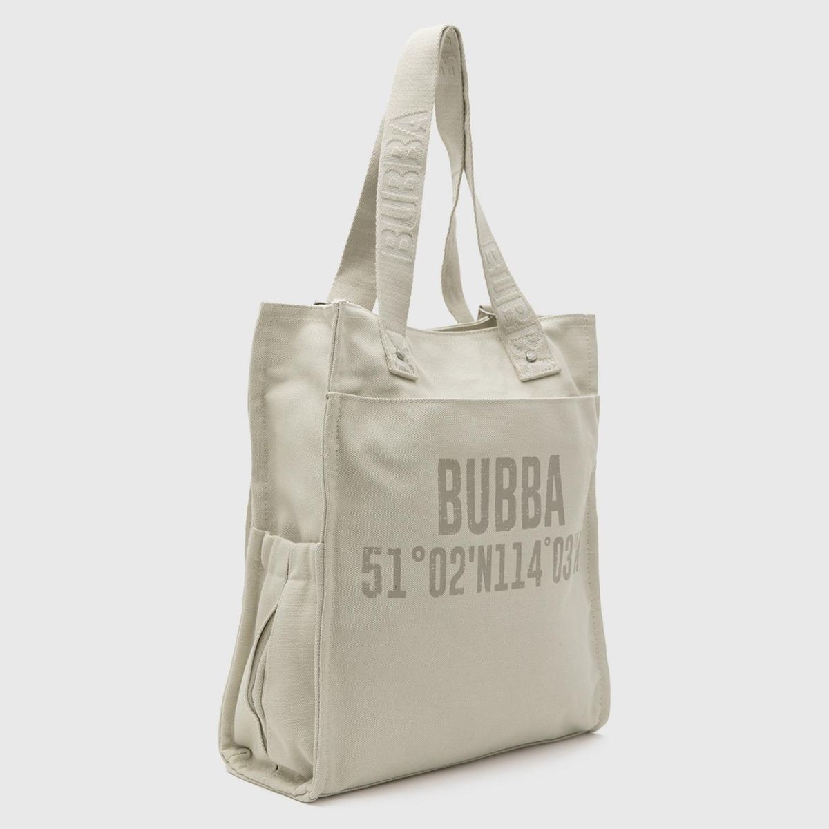 BUBBA - Cartera Long Tote Canvas Beige