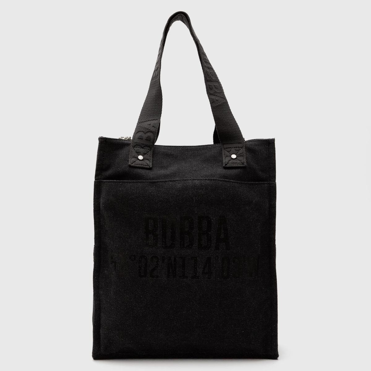 BUBBA - Long Tote Canvas Black Mujer Bubba Bag