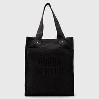 Long Tote Canvas Black Mujer Bag