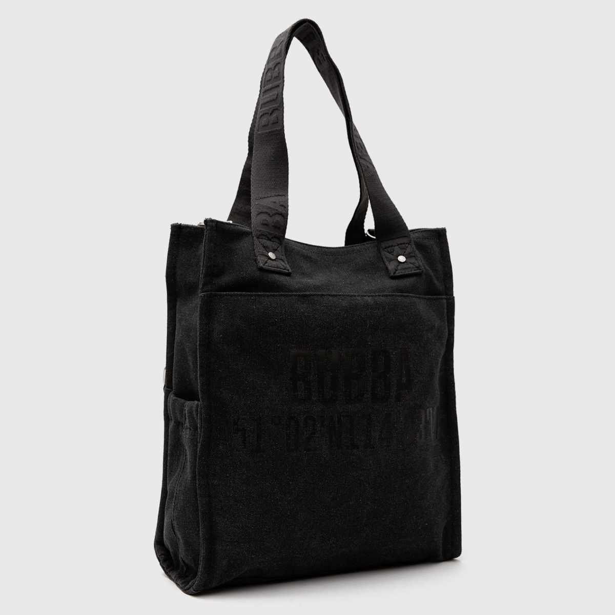 BUBBA - Long Tote Canvas Black Mujer Bubba Bag