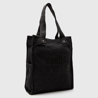 Imagen 2 del producto Long Tote Canvas Black Mujer Bag