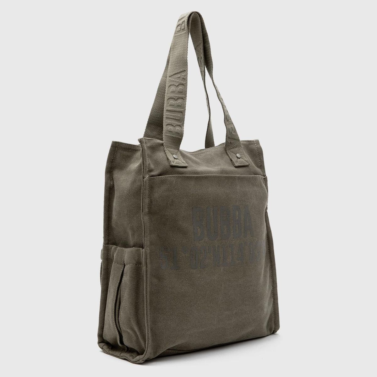 BUBBA - Long Tote Canvas Green Mujer Bubba Bag
