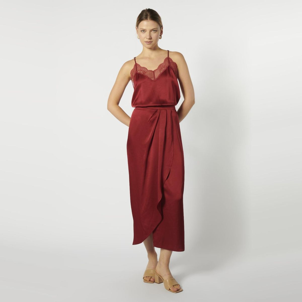 SINGOLARE - Vestido Largo Mujer Singolare