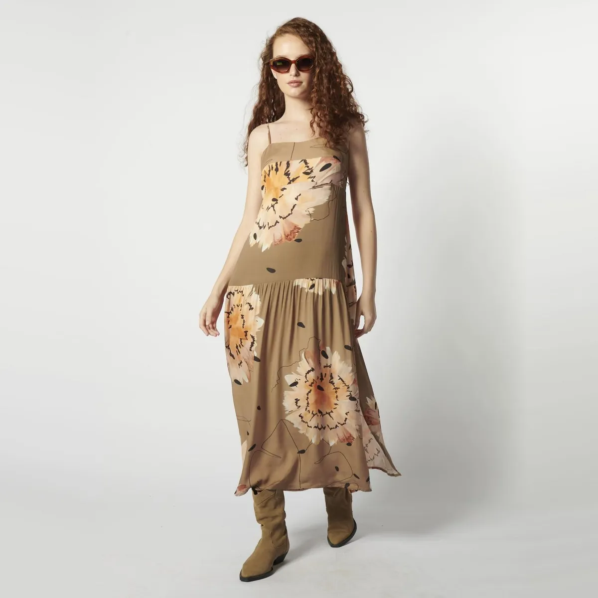 SINGOLARE - Vestido Largo Mujer Singolare