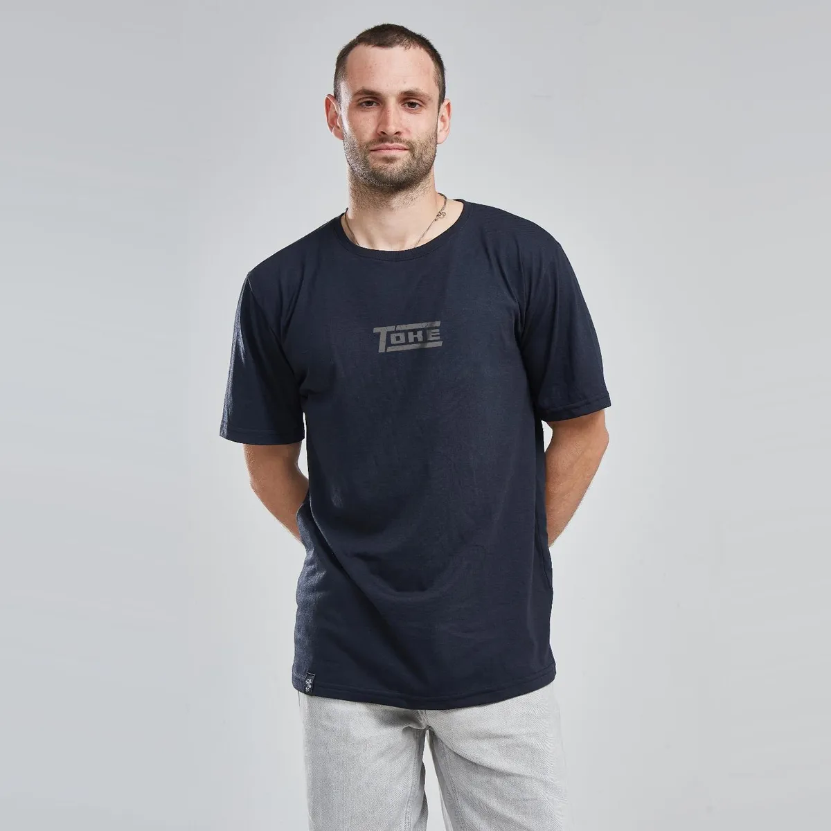 TOKE - Polera Manga Corta Algodón Hombre Toke