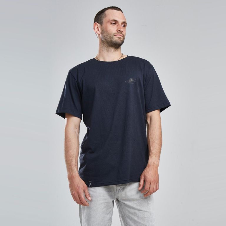 Polera Manga Corta Algodón Hombre