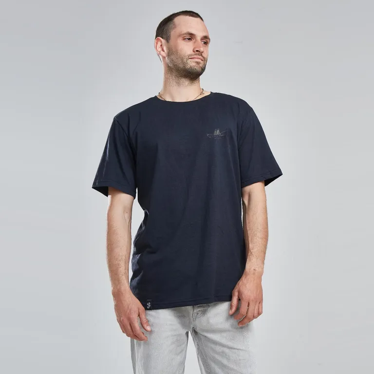 Polera Manga Corta Algodón Hombre