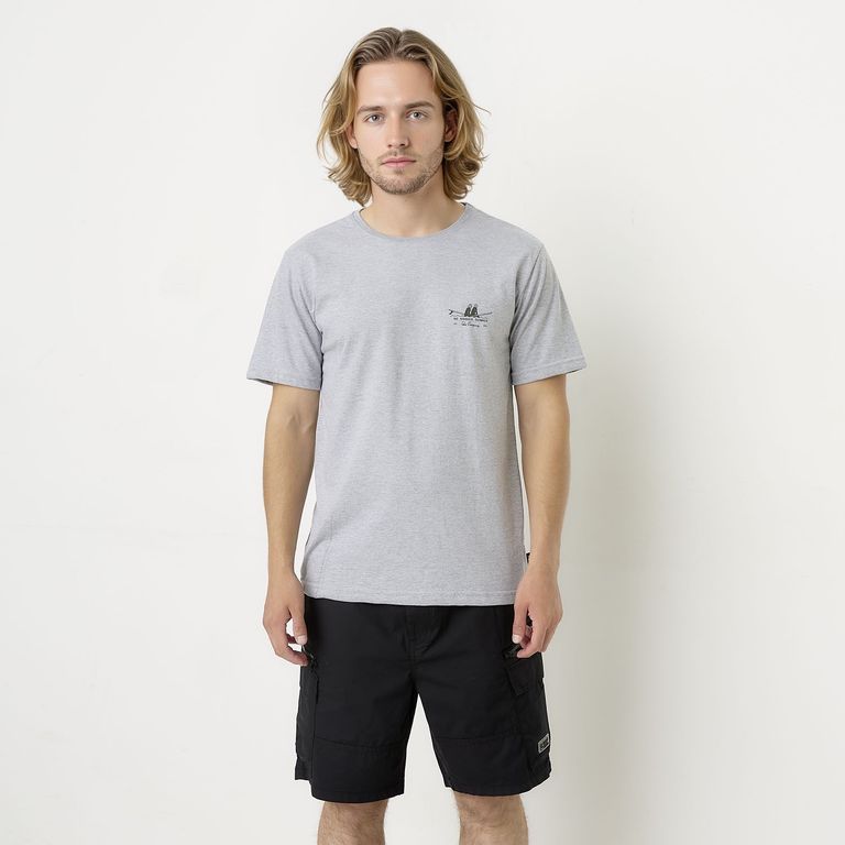 Polera Manga Corta Algodón Hombre