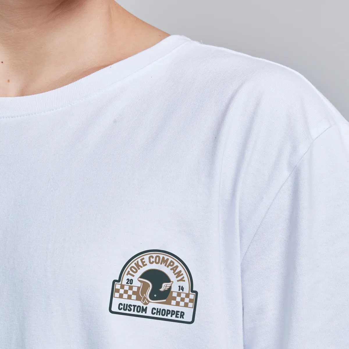 TOKE - Polera Manga Corta Algodón Hombre Toke
