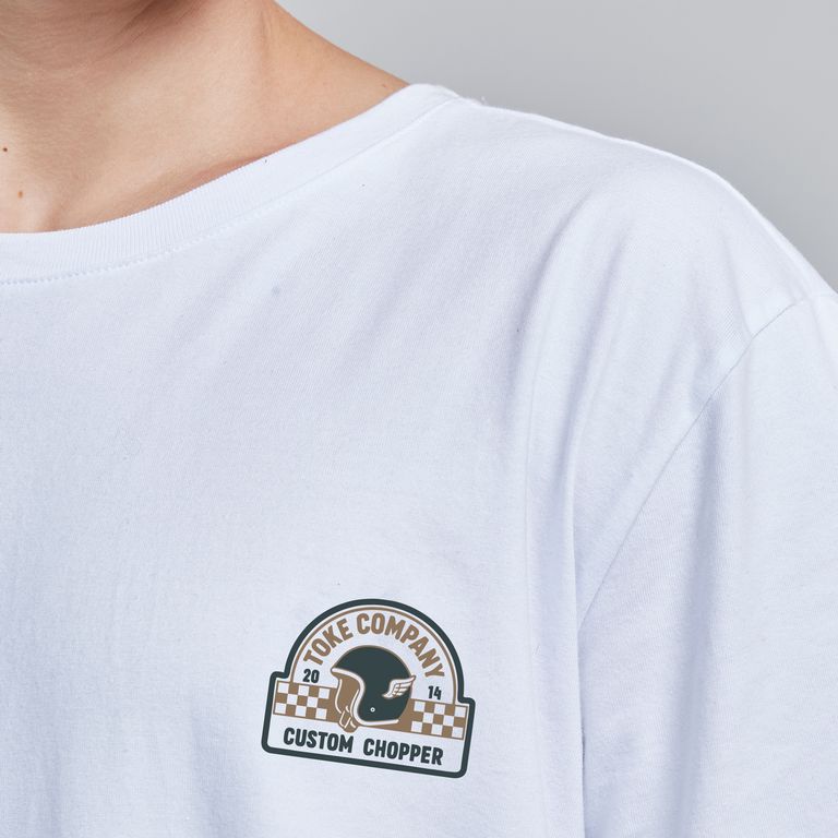 TOKE Polera Manga Corta Algodón Hombre