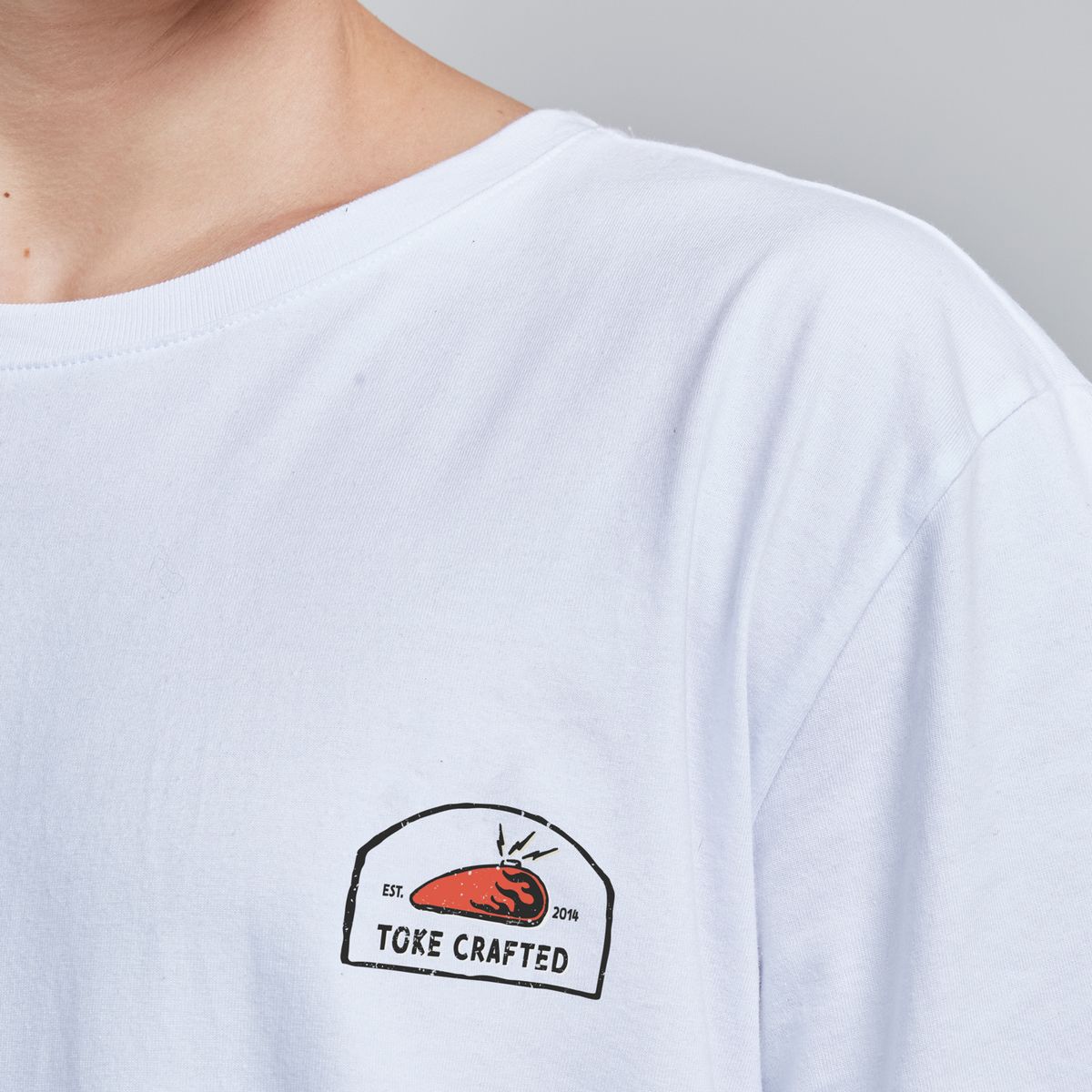 TOKE - Polera Manga Corta Algodón Hombre Toke