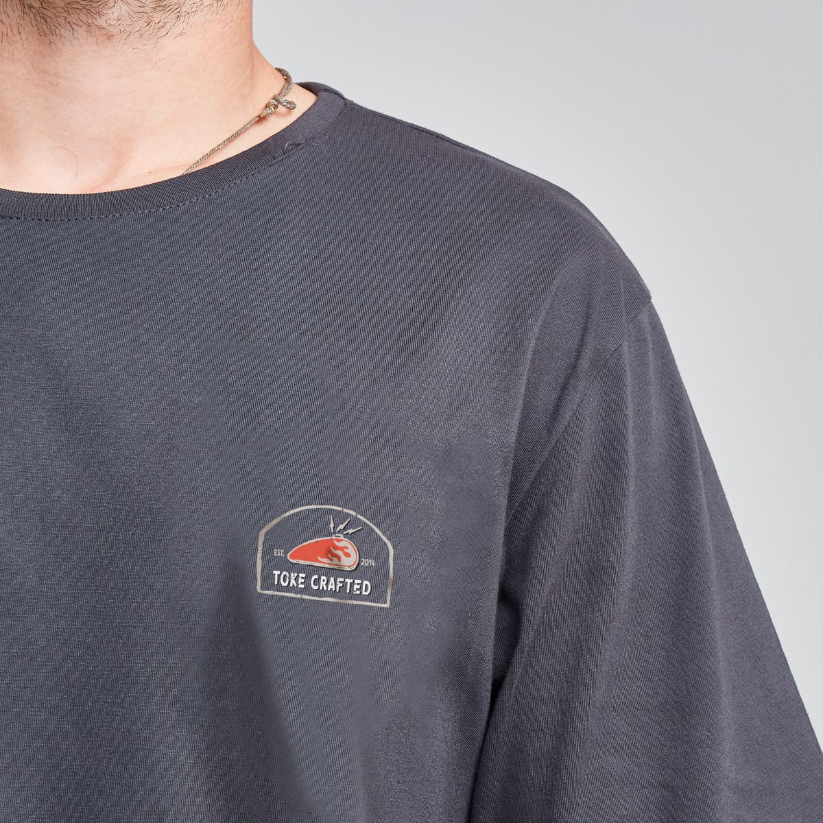 TOKE - Polera Manga Corta Algodón Hombre Toke