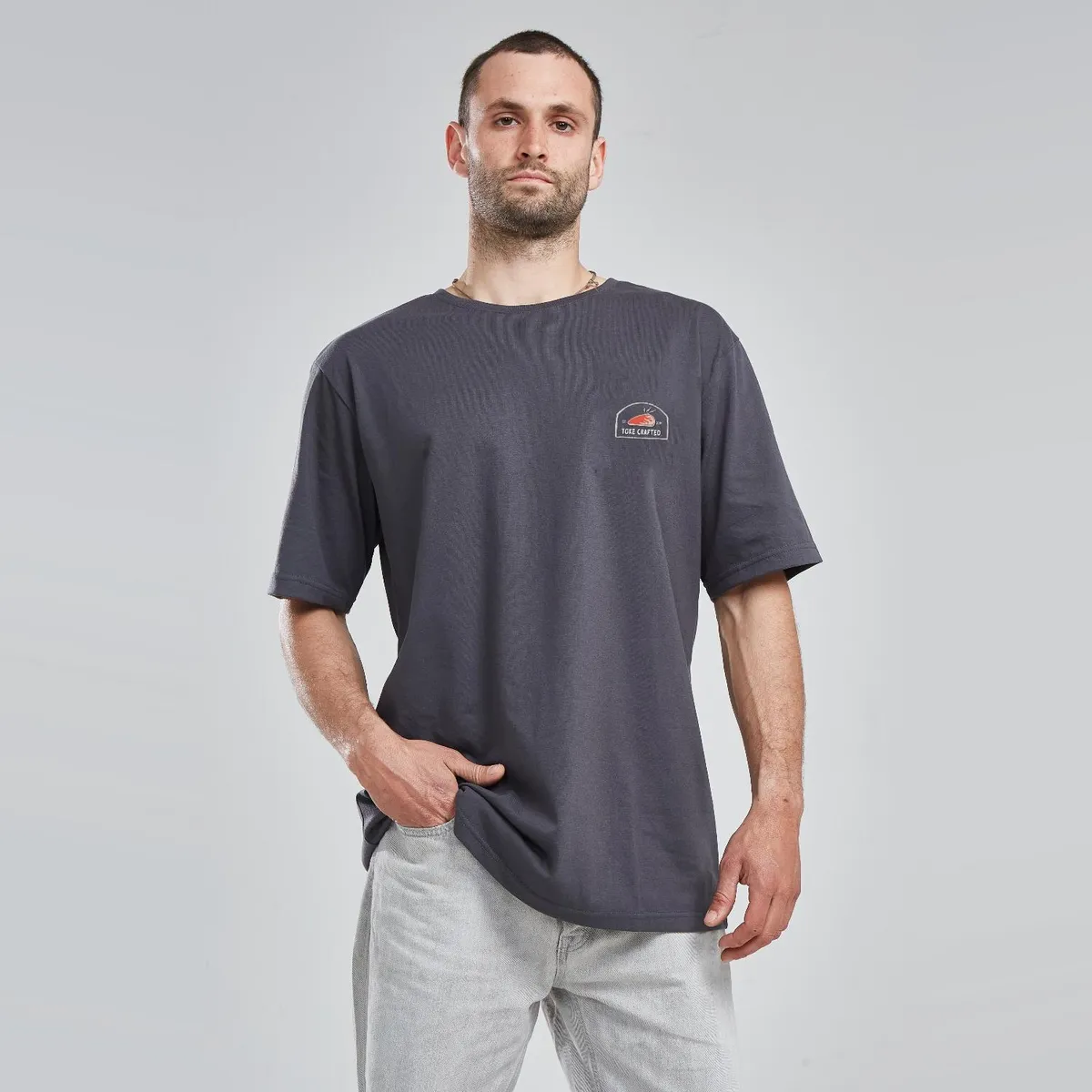 TOKE - Polera Manga Corta Algodón Hombre Toke