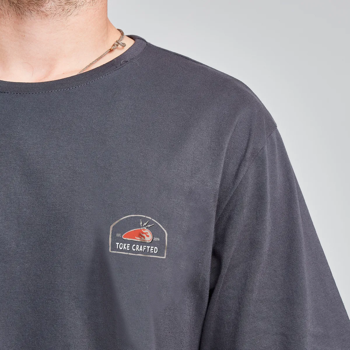 TOKE - Polera Manga Corta Algodón Hombre Toke