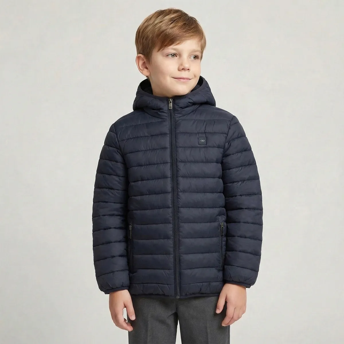 COLLOKY - Parka Manga Larga Unisex Niño Colloky