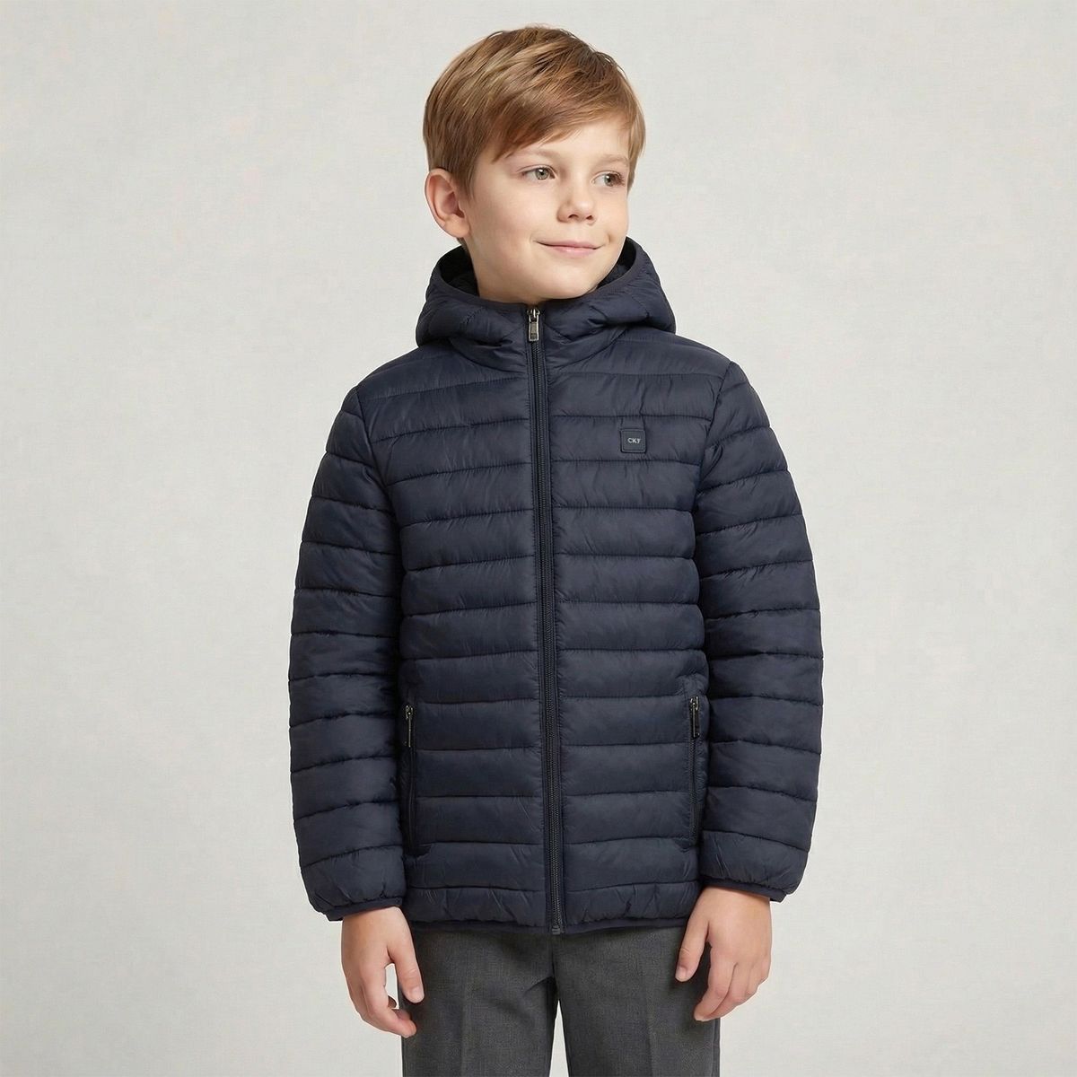 COLLOKY - Parka Manga Larga Unisex Niño Colloky